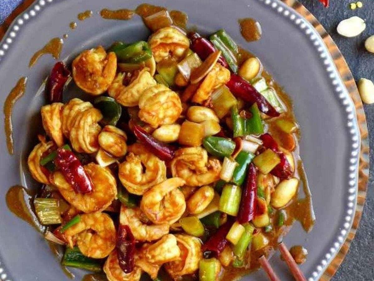 Kung Po Prawns — Chinese recipe