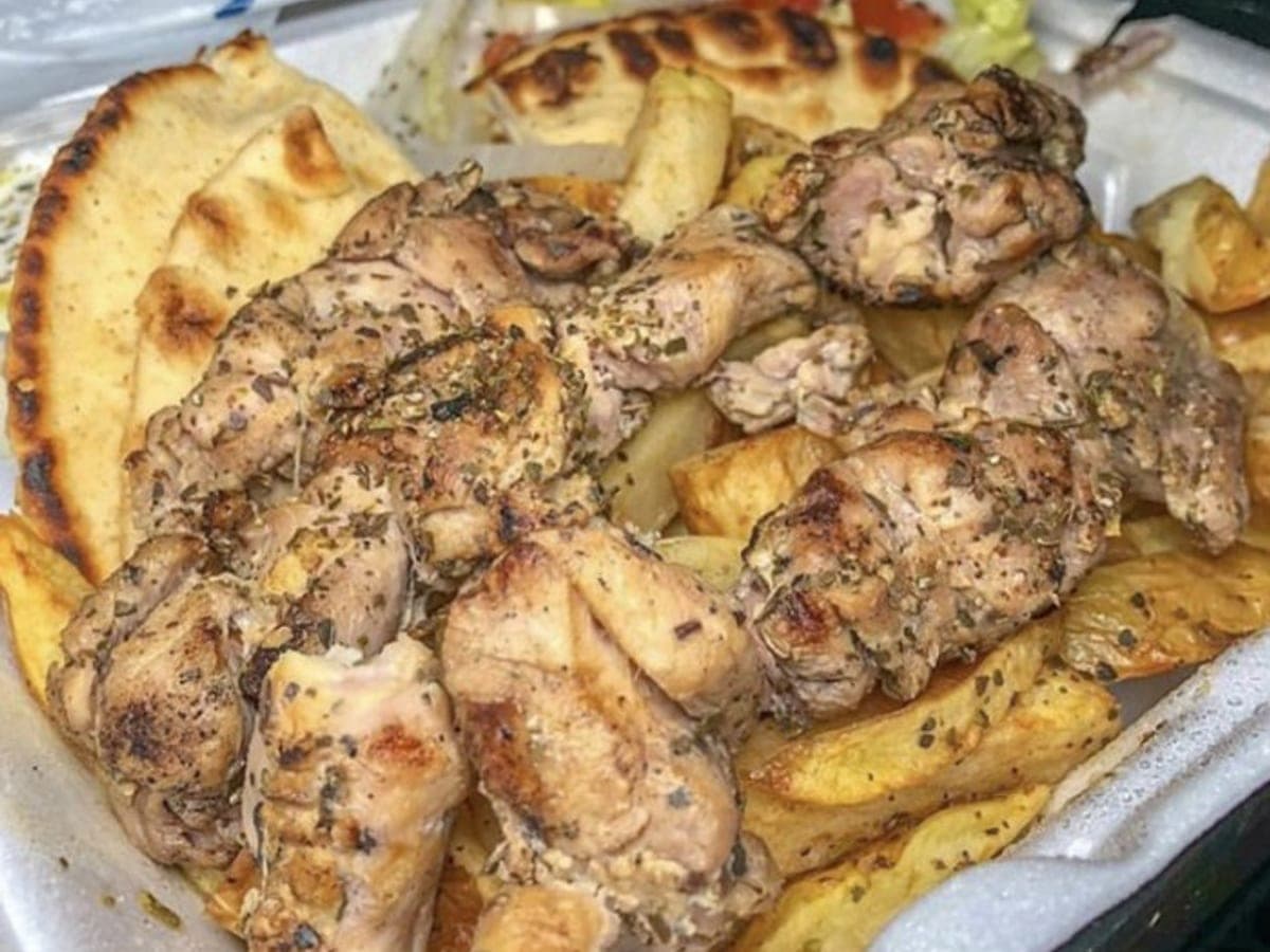 Lamb and Lemon Souvlaki — Greek recipe