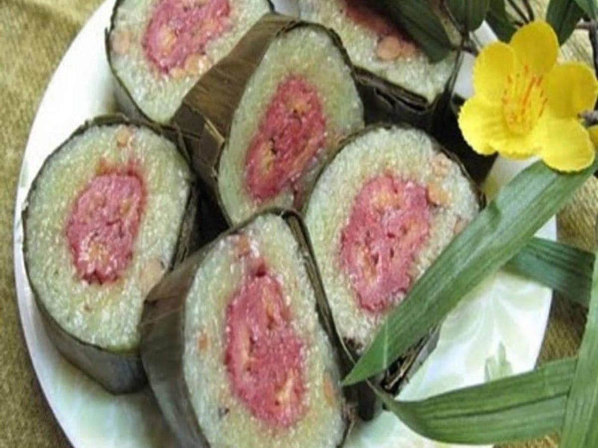 Num Ansom – Sticky Rice Cake — International recipe
