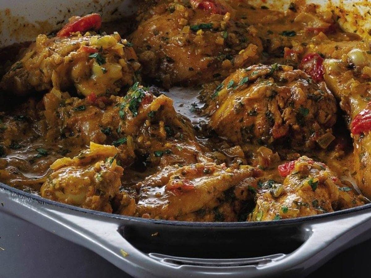 Nutty Chicken Curry — India recipe