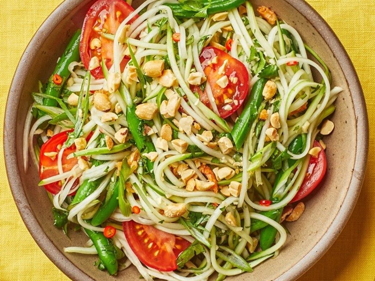 Papaya salad — International recipe