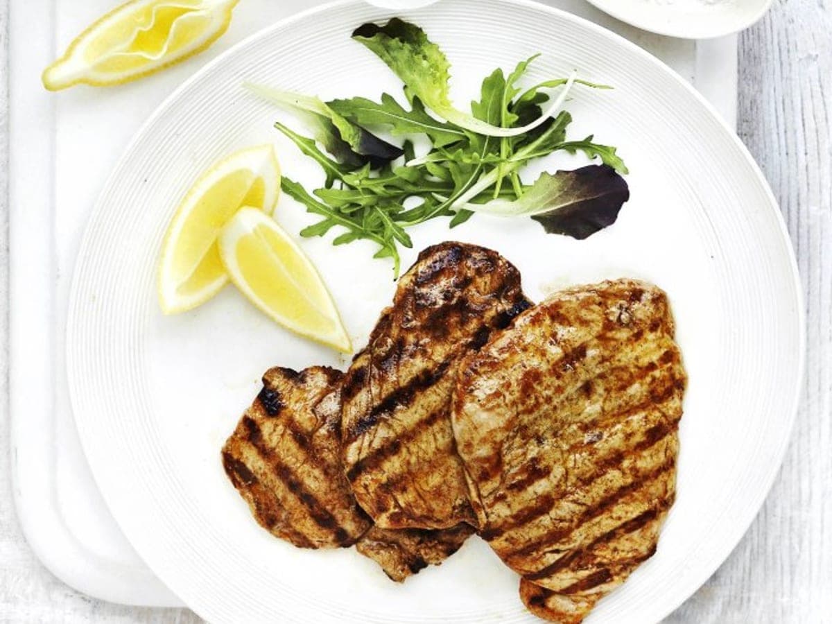 Portuguese barbecued pork (Febras assadas) — Portuguese recipe