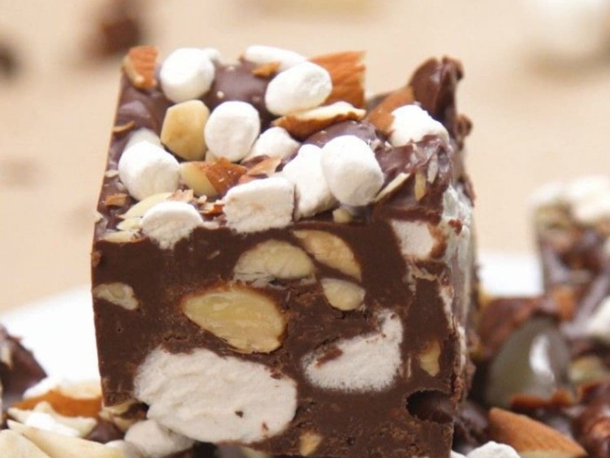 Rocky Road Fudge — United States recipe