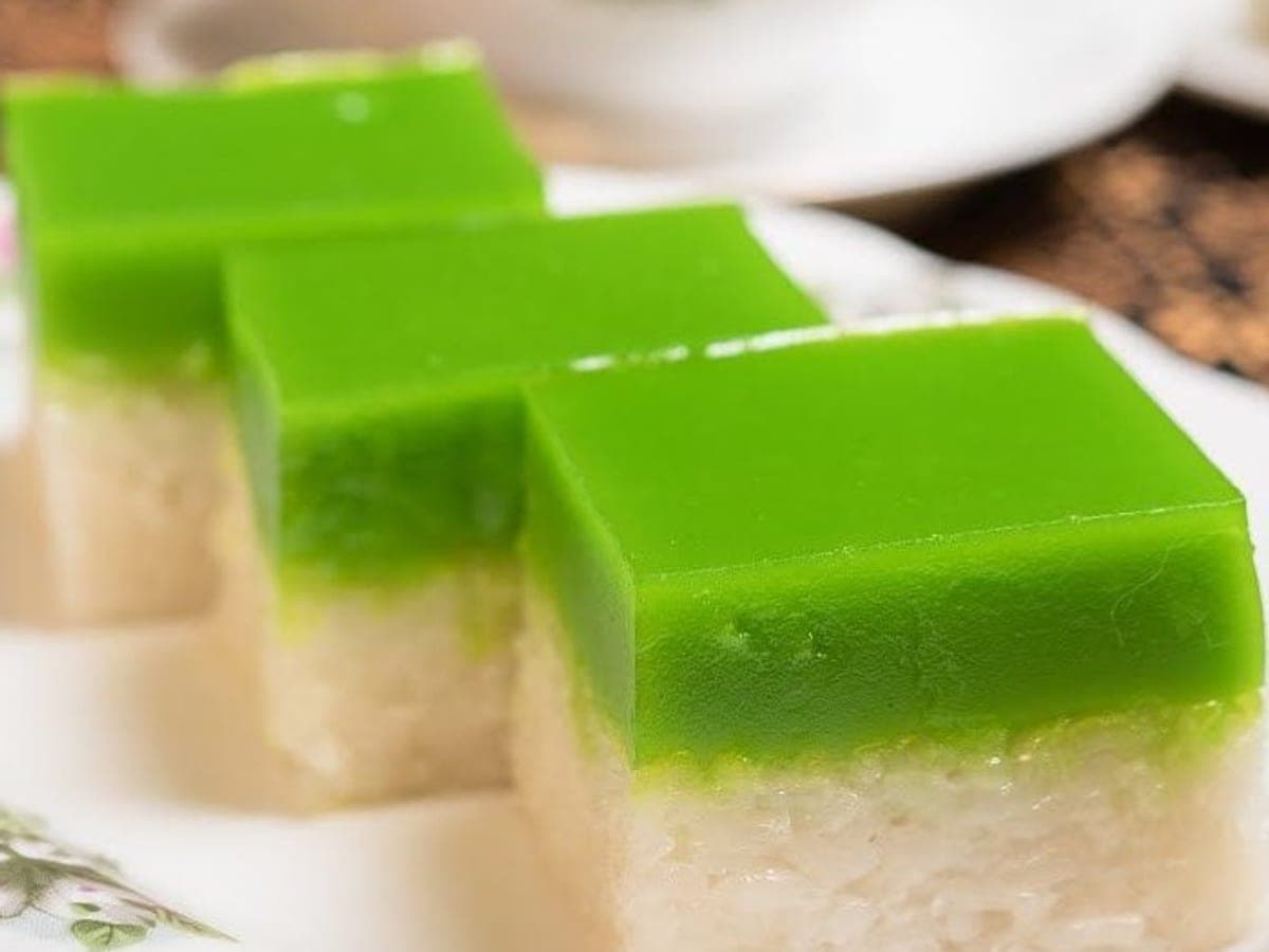 Seri muka kuih — Malaysian recipe