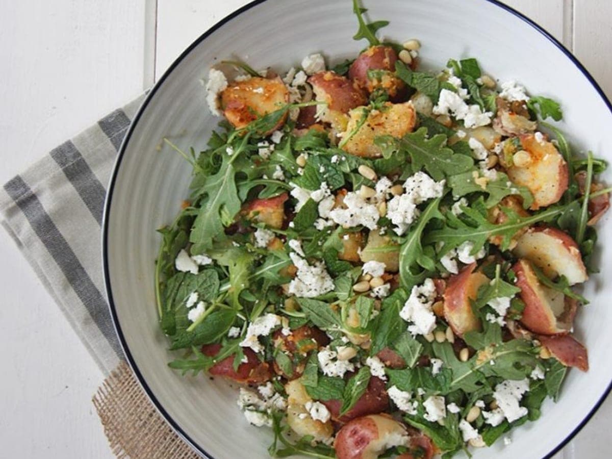 Spicy North African Potato Salad — Moroccan recipe