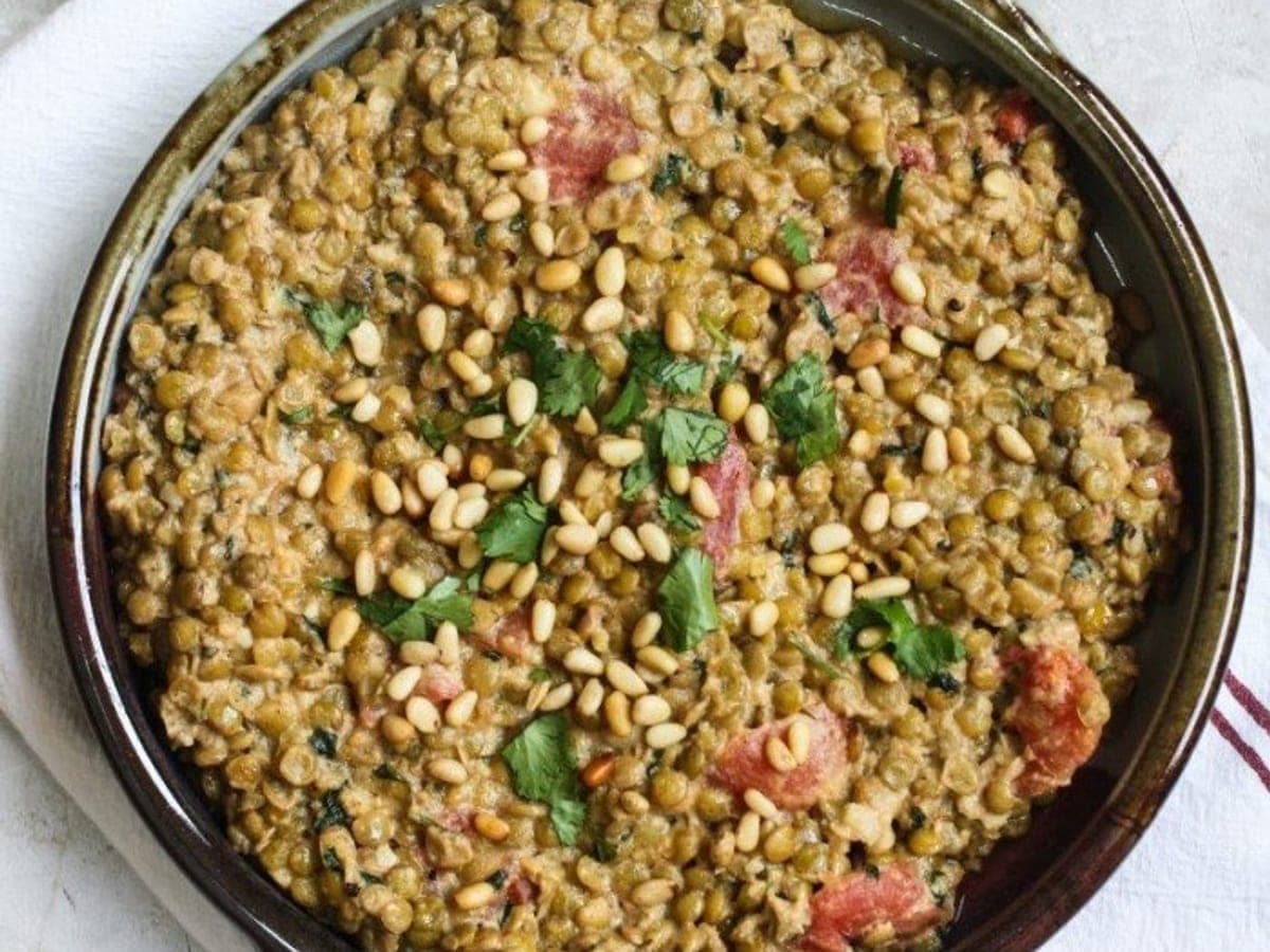 Tahini Lentils — Moroccan recipe