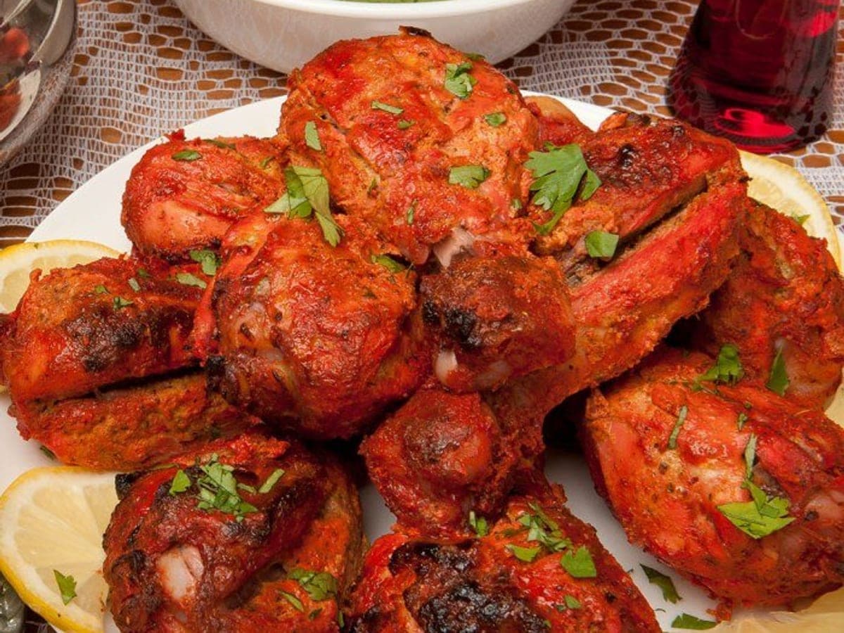 Tandoori chicken — India recipe